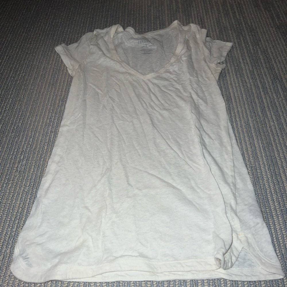 Distressed V-Neck Boyfriend T-Shirt
